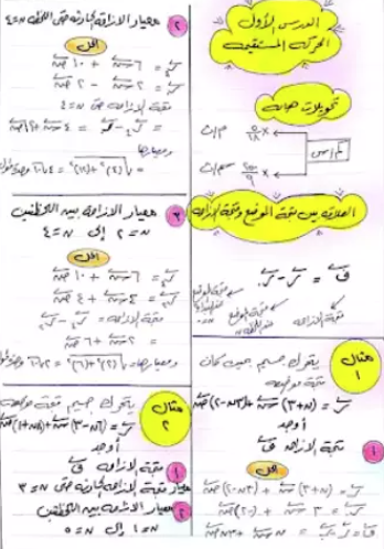 مراجعة ديناميكا تانية ثانوي2